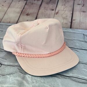 80’s BARBIECORE pink truckers hat made in Taiwan